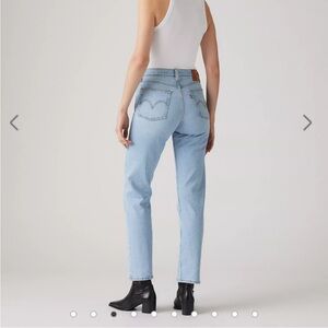 Levi’s light denim straight leg jeans